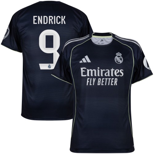 Real Madrid Bortatröja Endrick 9 2025–2026 Real Madrid Bortatröja Endrick 9 2025–2026